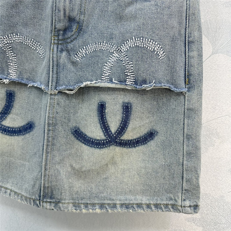 Ch**el new denim skirt replicas clothes
