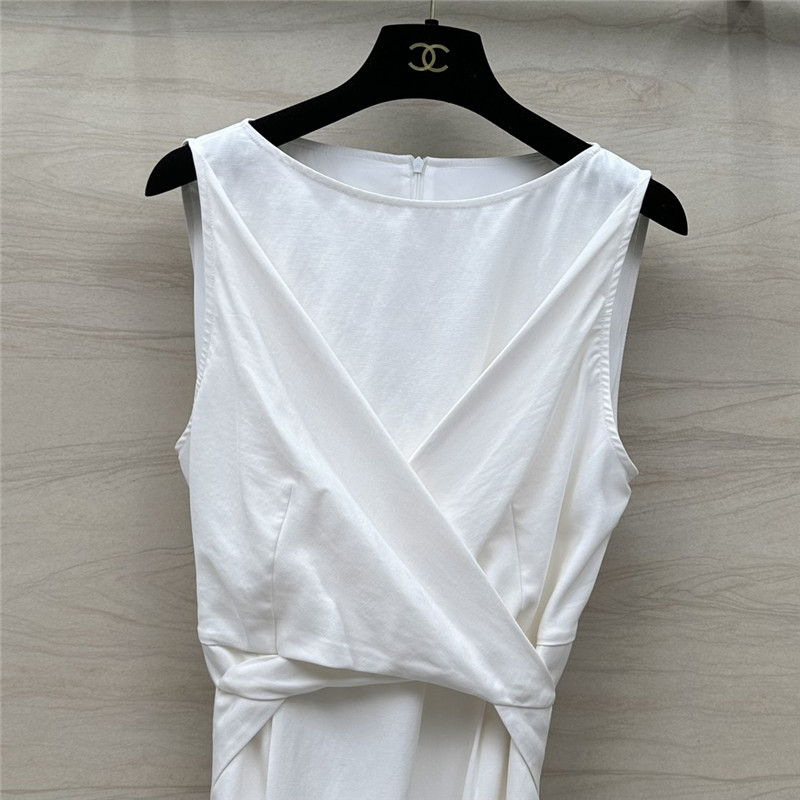 BC waistcoat strap slit dress replica d&g clothing
