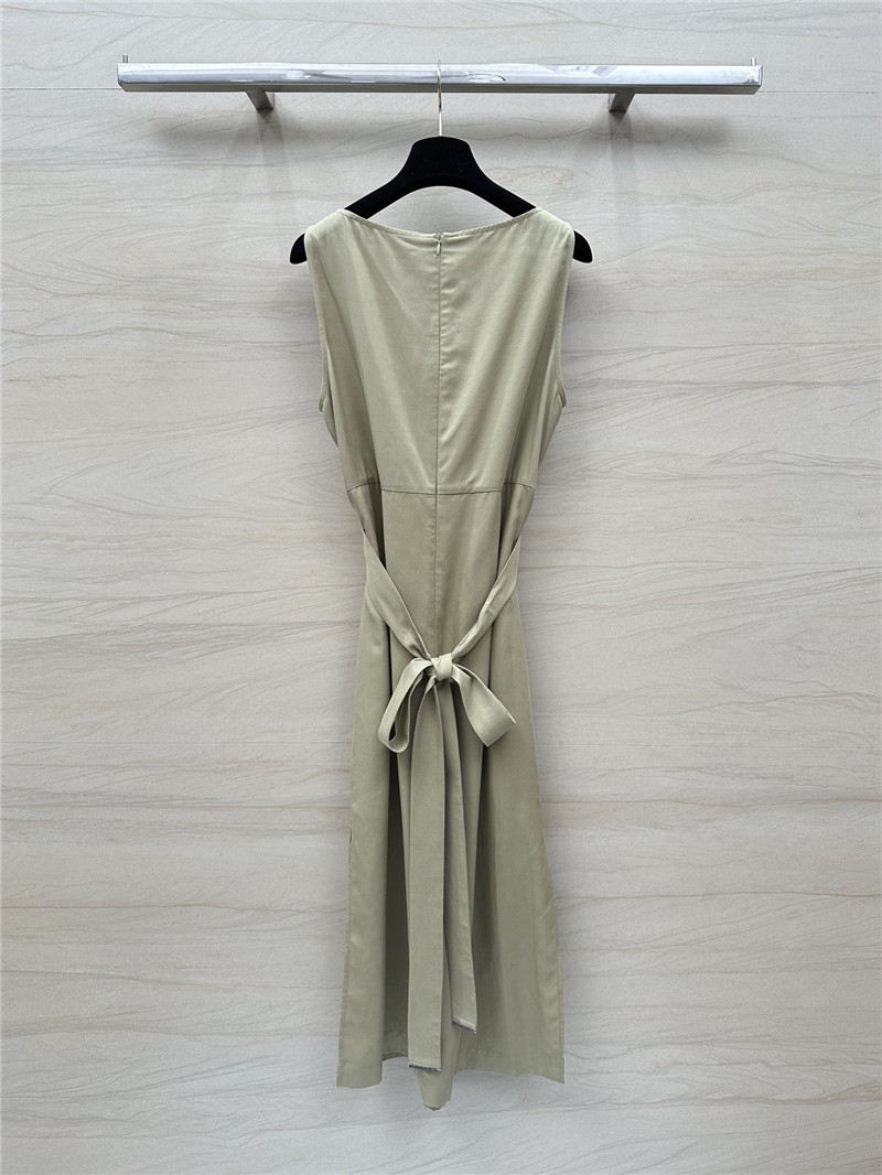 BC waistcoat strap slit dress replica d&g clothing