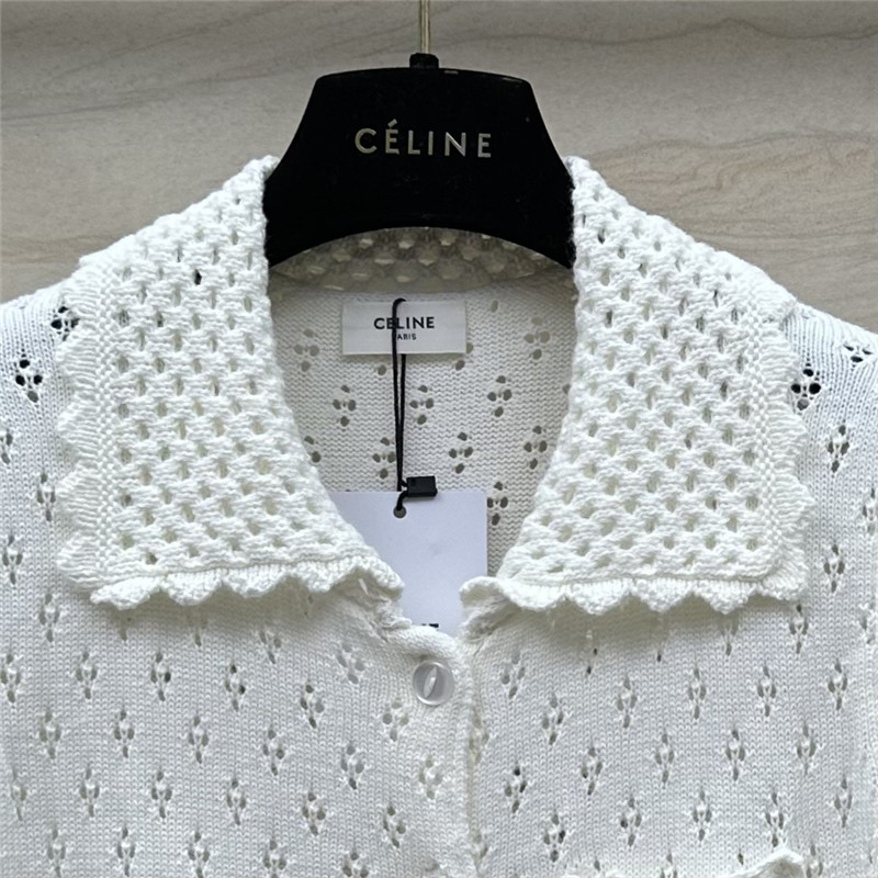 Ce1i*e knitted short-sleeved top replica clothes