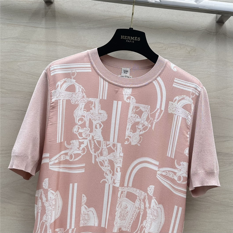 H**me5 short sleeve knit top replica clothing sites