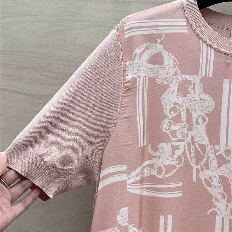 H**me5 short sleeve knit top replica clothing sites