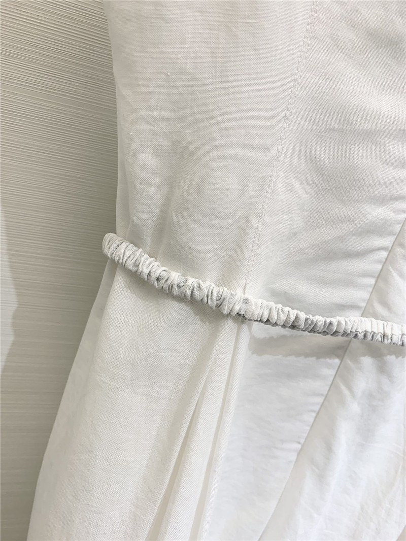 Vanitoo ivory strap dress replicas clothes
