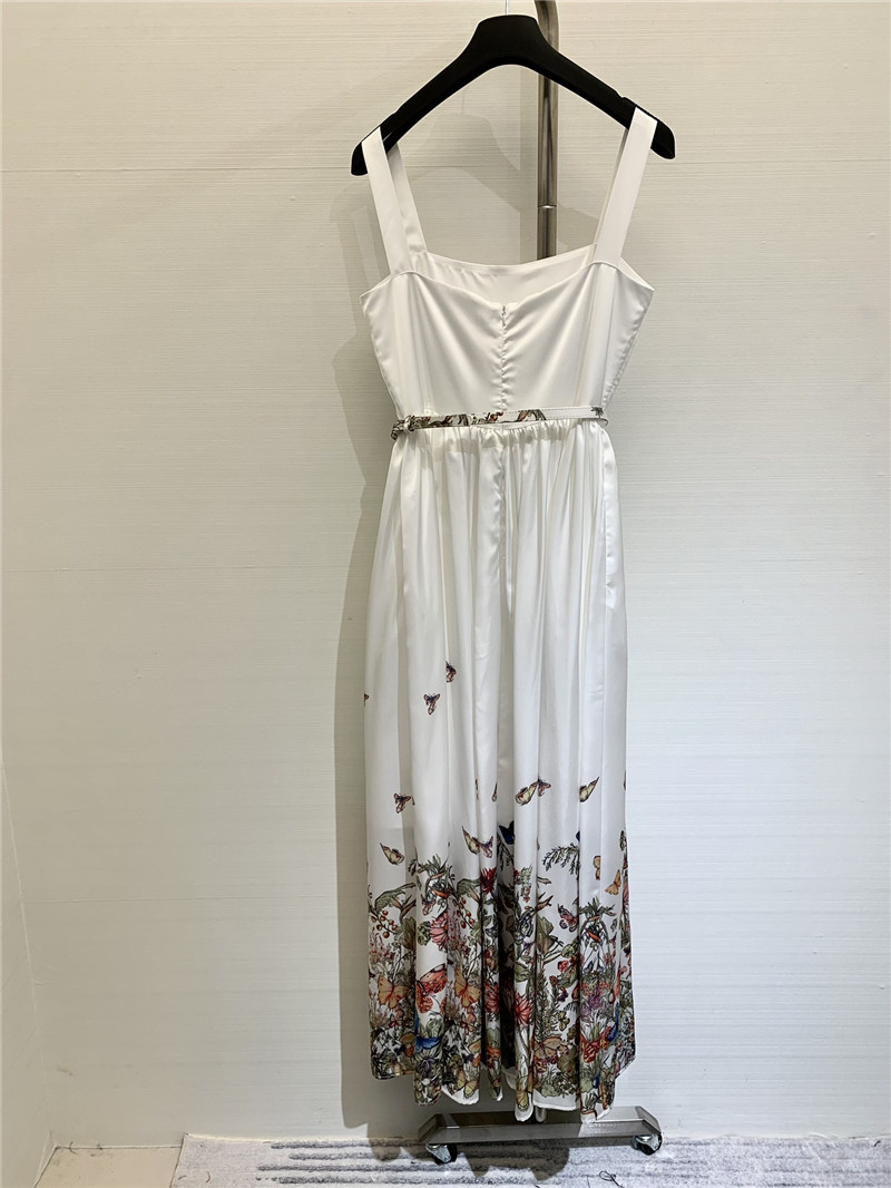Vanitoo ivory strap dress replicas clothes