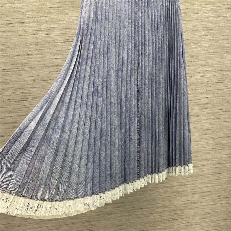 Va1e*ntin0 acetate pleated skirt replica designer clothing websites