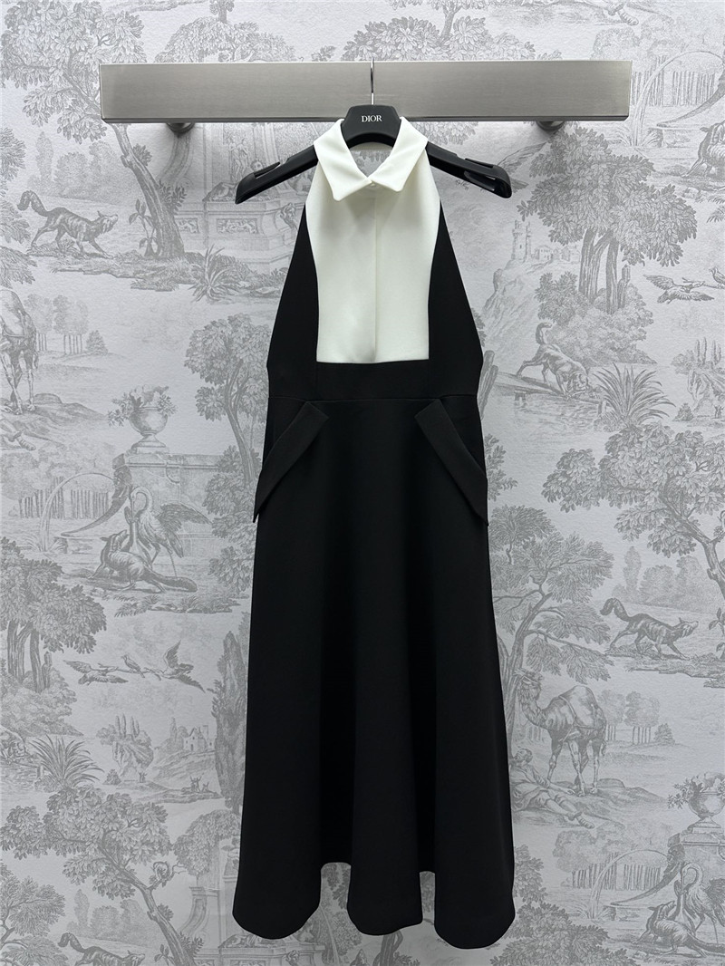 D10r backless pleated maxi dress replica designer clothing websites