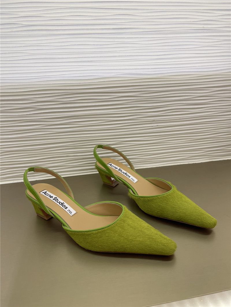 acne studios kitten heels replica designer shoes