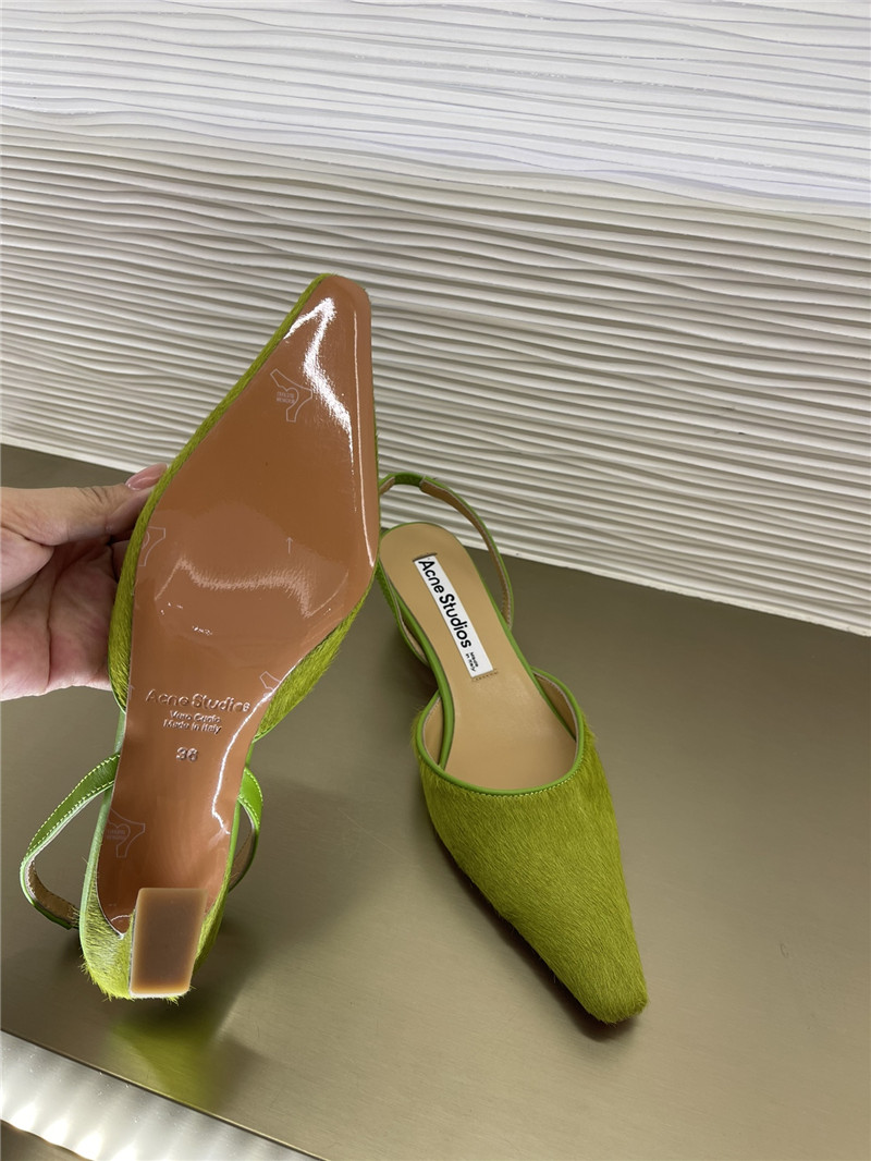 acne studios kitten heels replica designer shoes