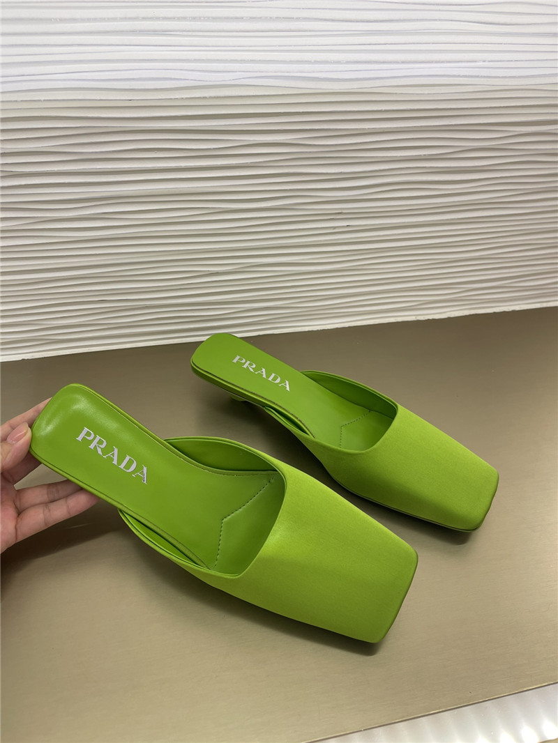 Pra*a genuine leather injection logo and semi-trail replica shoes