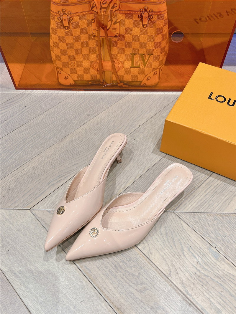 l0vis Vvtt0n lv pointed toe high heel sandals replica shoes