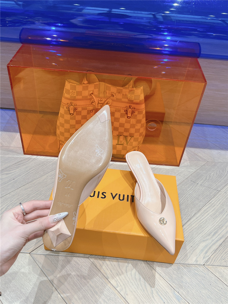 l0vis Vvtt0n lv pointed toe high heel sandals replica shoes