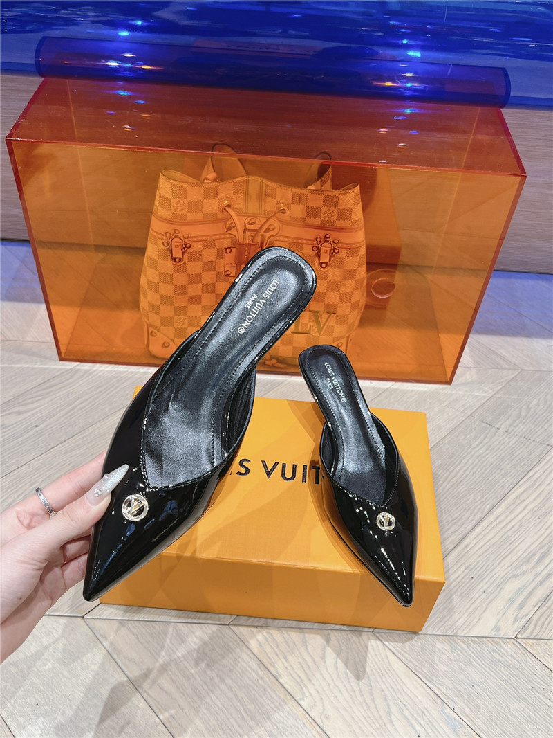 l0vis Vvtt0n lv pointed toe high heel sandals replica shoes