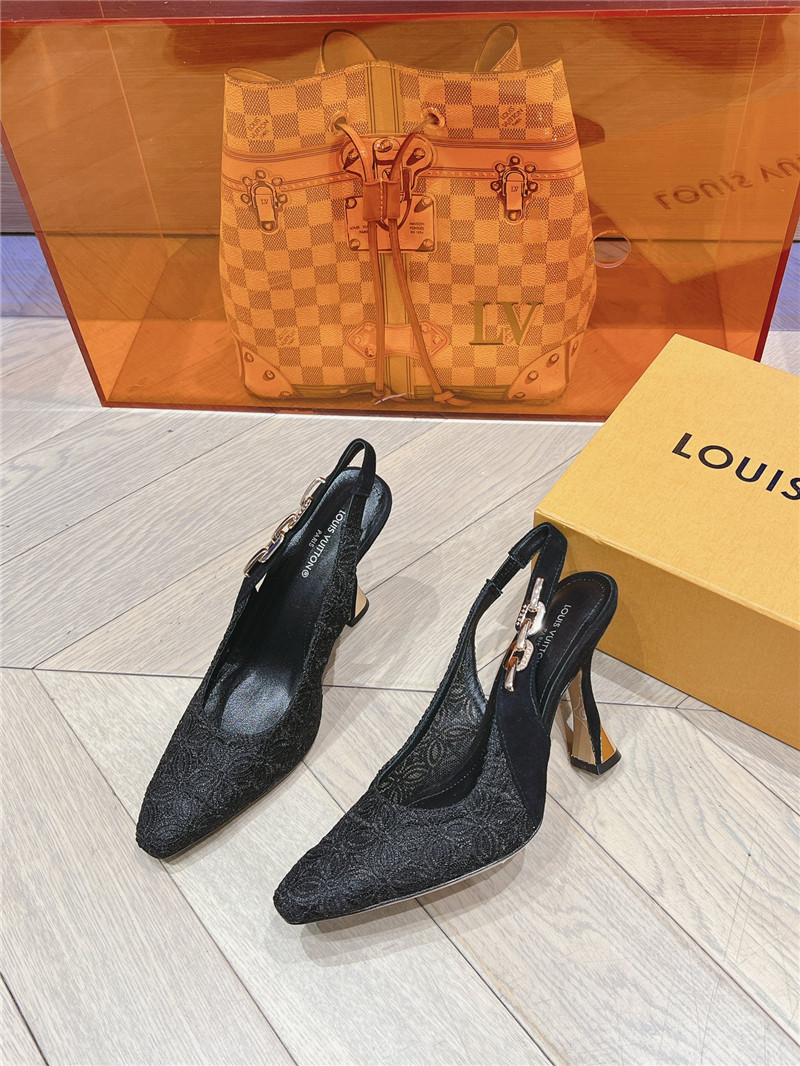 l0vis Vvtt0n lv leaky high heel sandals replica designer shoes