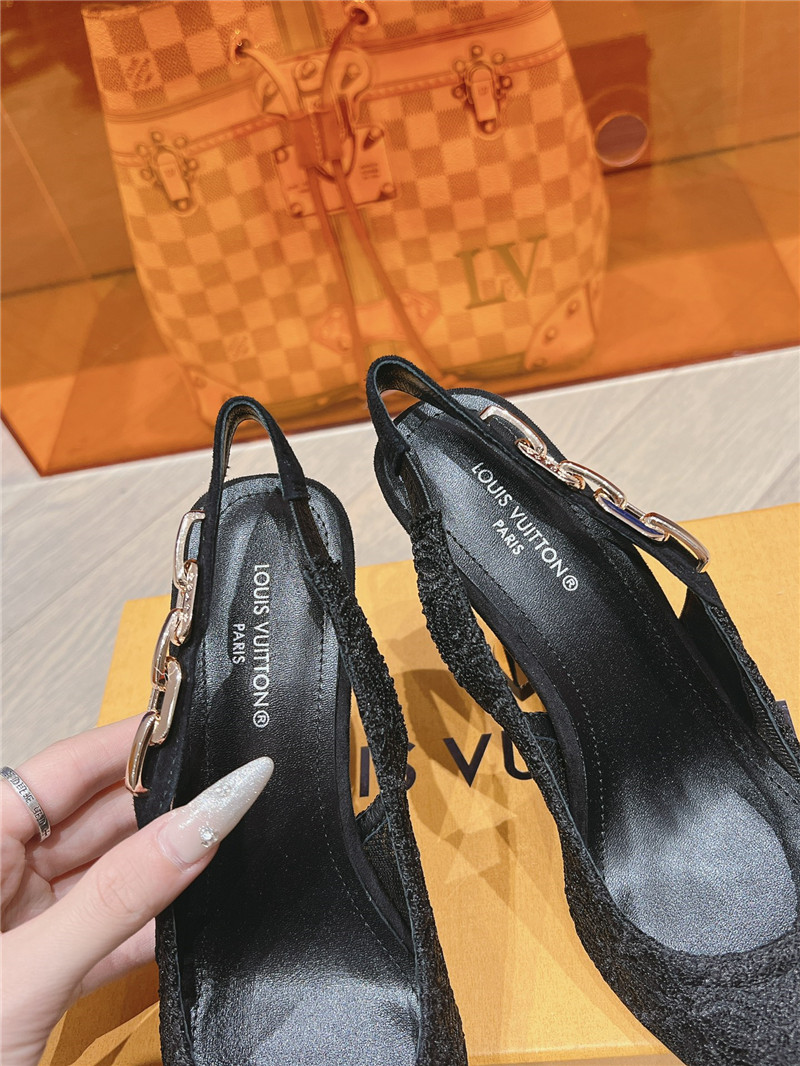 l0vis Vvtt0n lv leaky high heel sandals replica designer shoes