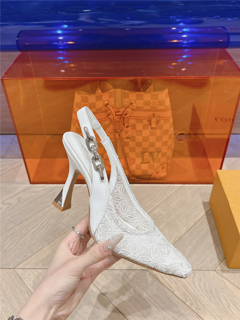 l0vis Vvtt0n lv leaky high heel sandals replica designer shoes