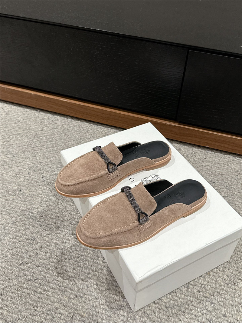 BC Flat Slippers for Women in Brown