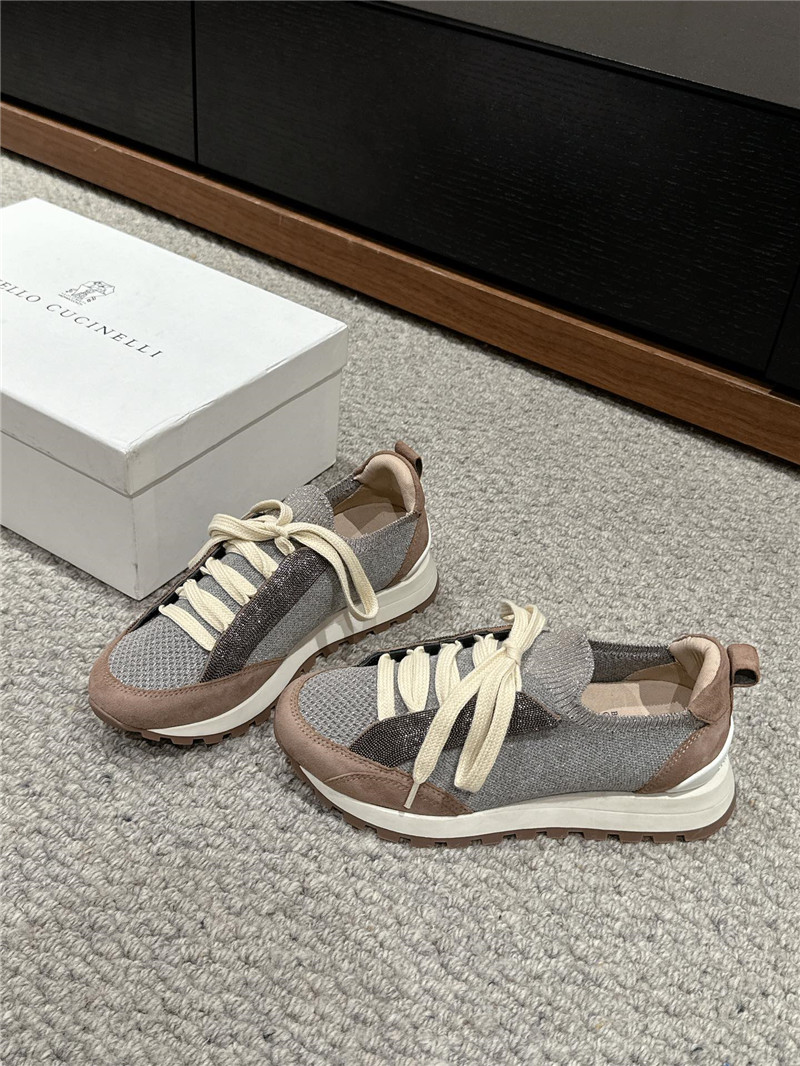BC Brown Platform Sneakers for Women
