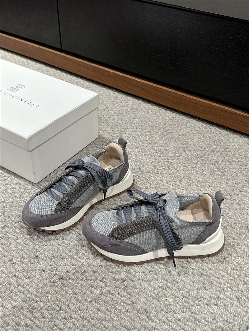 BC Gray Platform Sneakers for Women