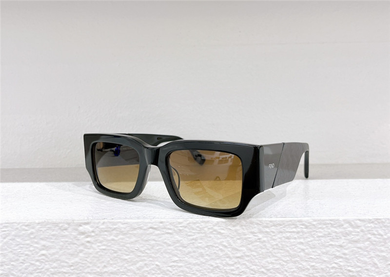 F**di diagonal sunglasses