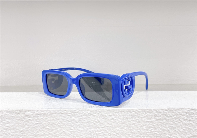 Gvc*1 luxury rectangular sunglasses