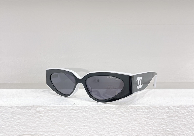 Ch**el new fashion catwalk sunglasses