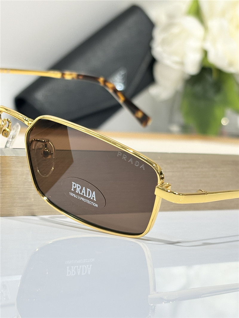 Pra*a retro ultra narrow frame sunglasses