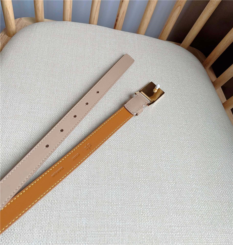 L0ew* leather narrow belt