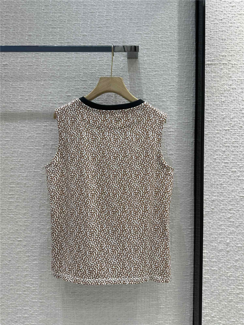 H**me5 round neck printed vest t-shirt replica d&g clothing