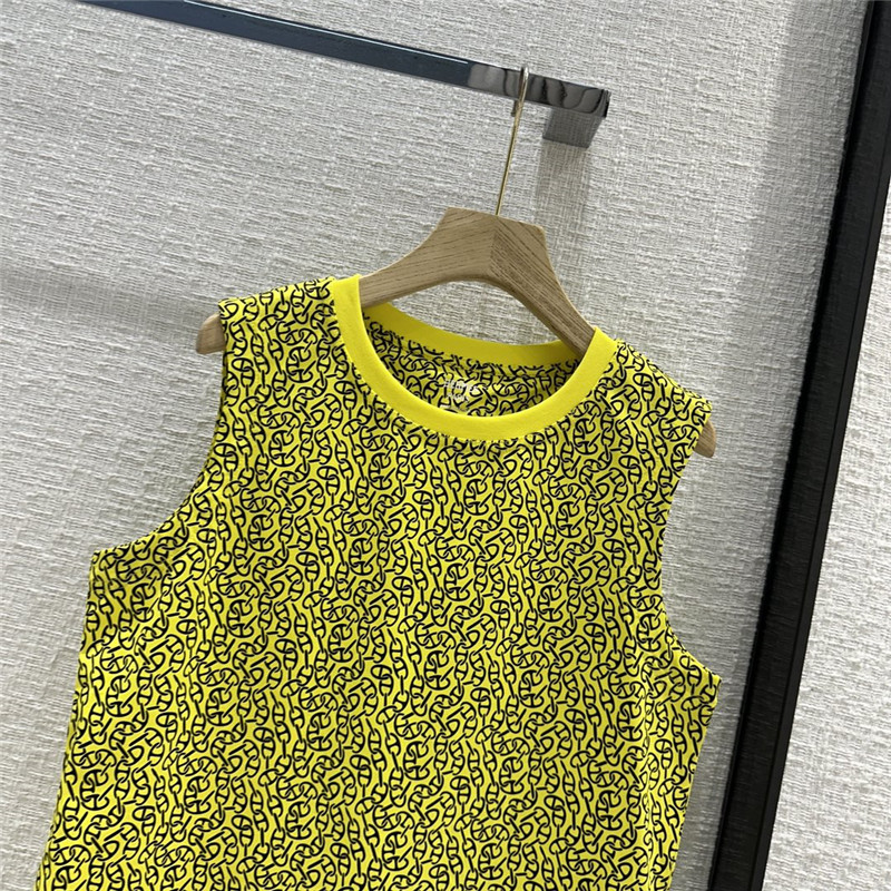 H**me5 round neck printed vest t-shirt replica d&g clothing