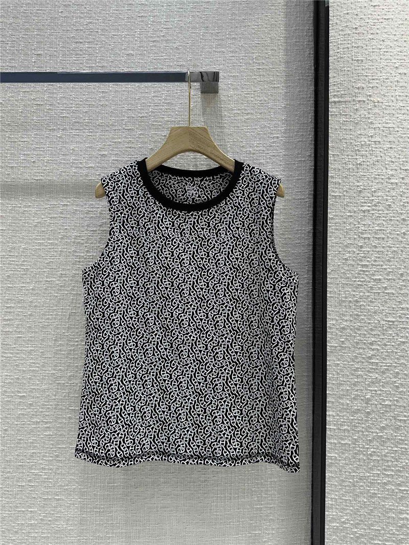 H**me5 round neck printed vest t-shirt replica d&g clothing