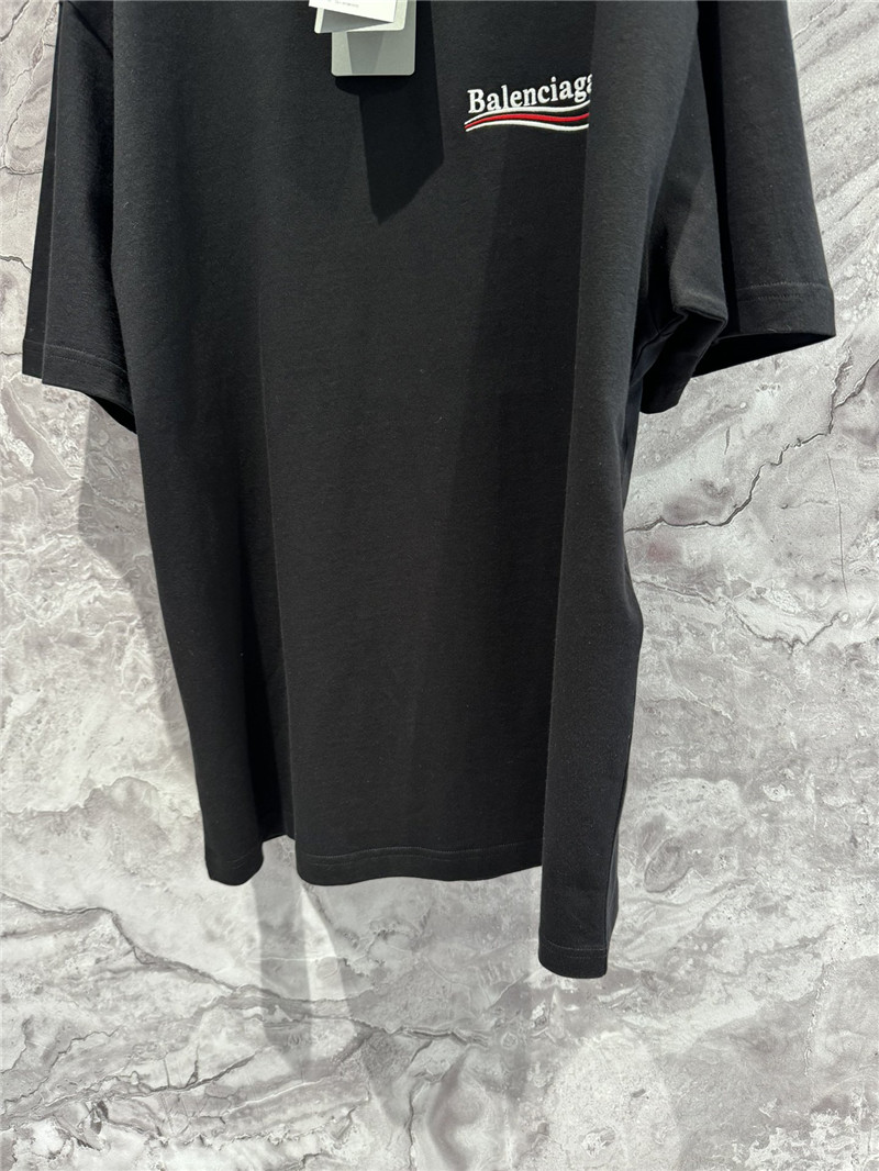 Ba1en*iaga classic cola embroidered t-shirt replica clothing