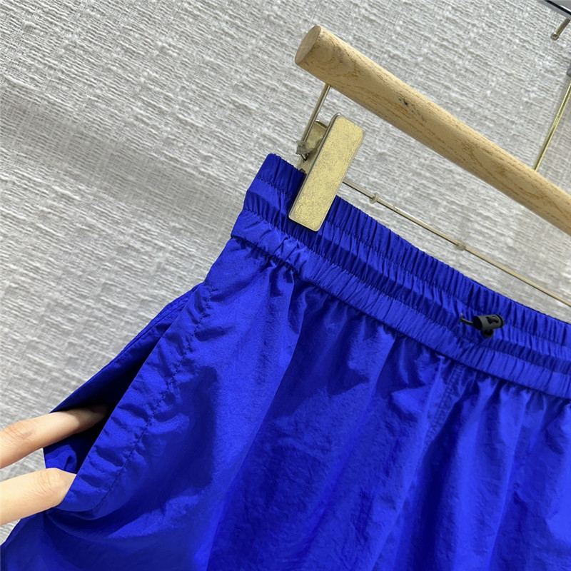 Bv*b*rry blue drawstring shorts