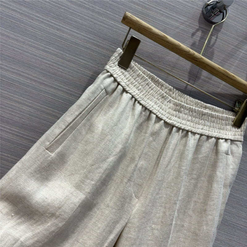 BC cotton and linen straight casual pants replica clothing sites