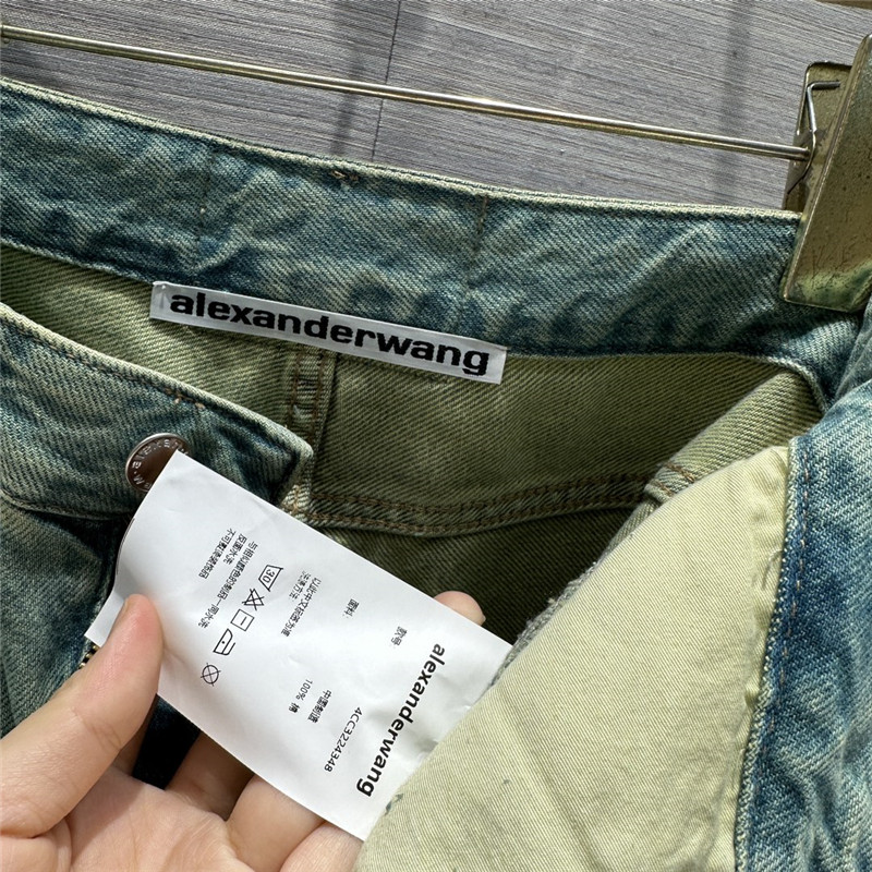 A1exa*der wang straight wide leg jeans replica d&g clothing