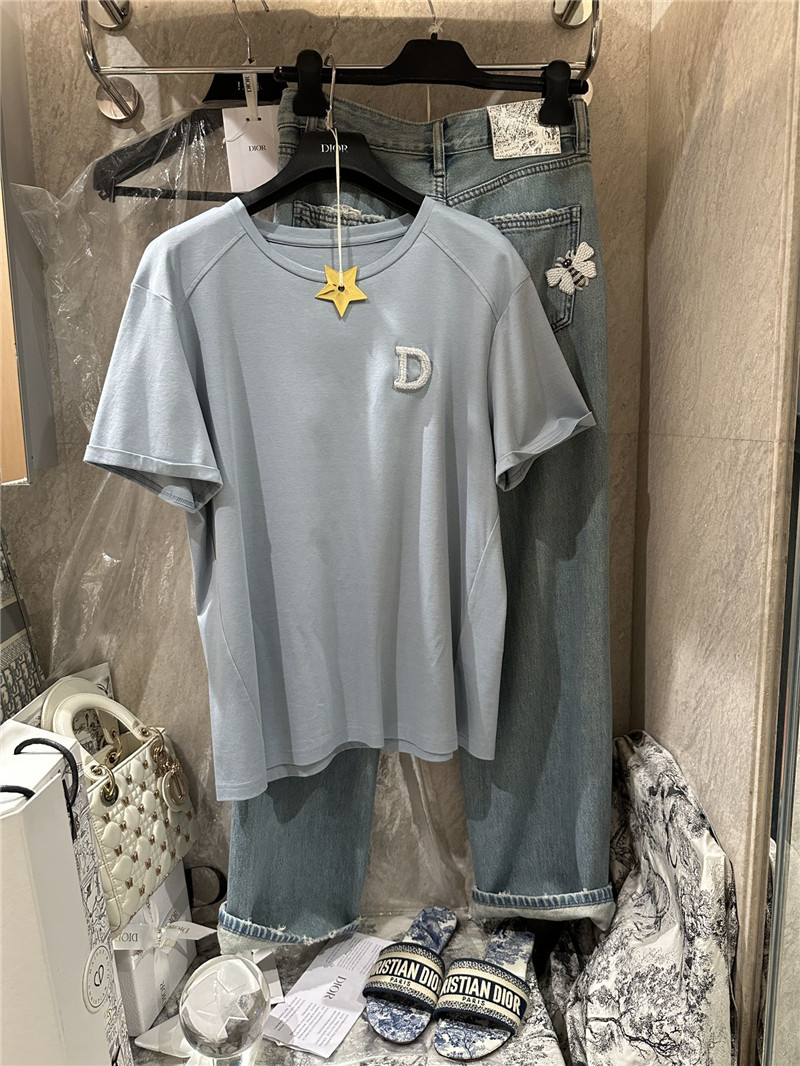 D10r silk t-shirt replica clothes