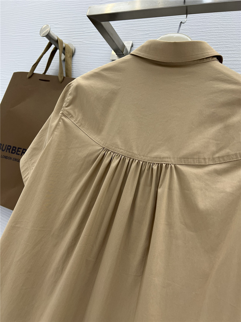 Bv*b*rry shirt collar dress replicas clothes