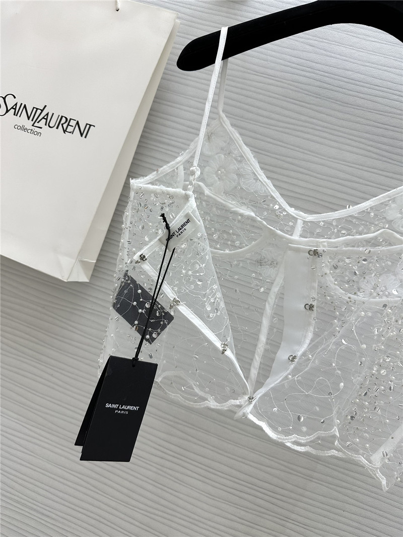 Y51 handmade floral camisole replica clothing