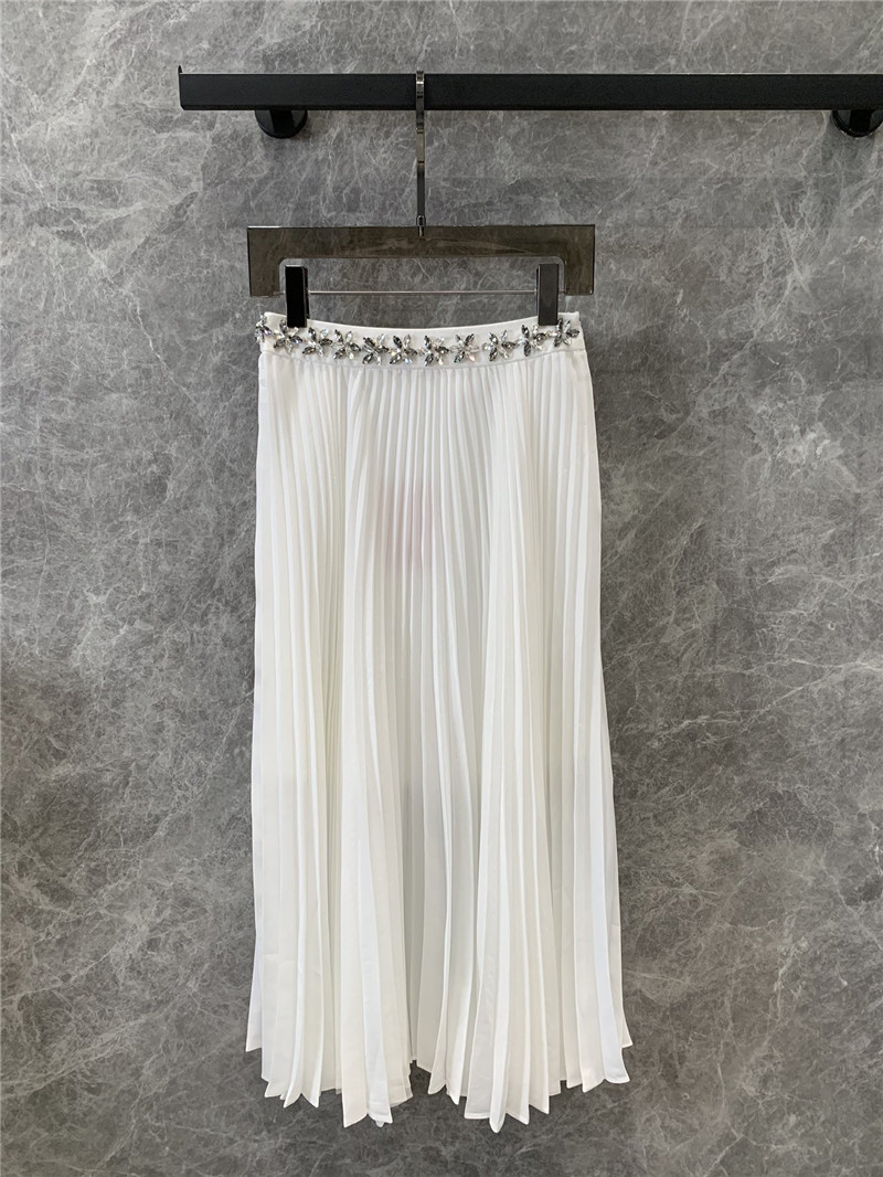 Va1e*ntin0 studded pleated skirt replica d&g clothing
