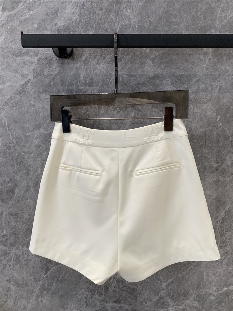 Ch**el patch embroidered logo casual shorts replica clothing