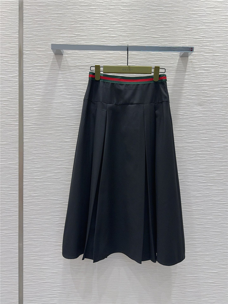 Gvc*1 preppy shirt top + pleated skirt set replica clothes