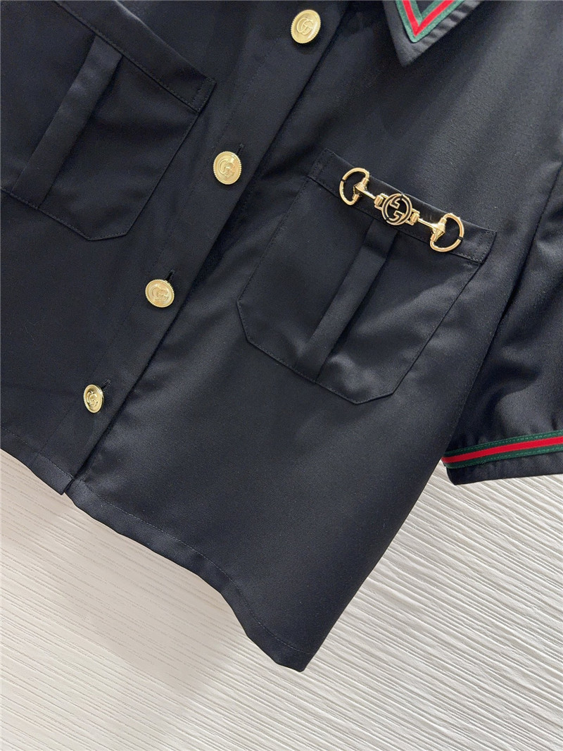 Gvc*1 preppy shirt top + pleated skirt set replica clothes