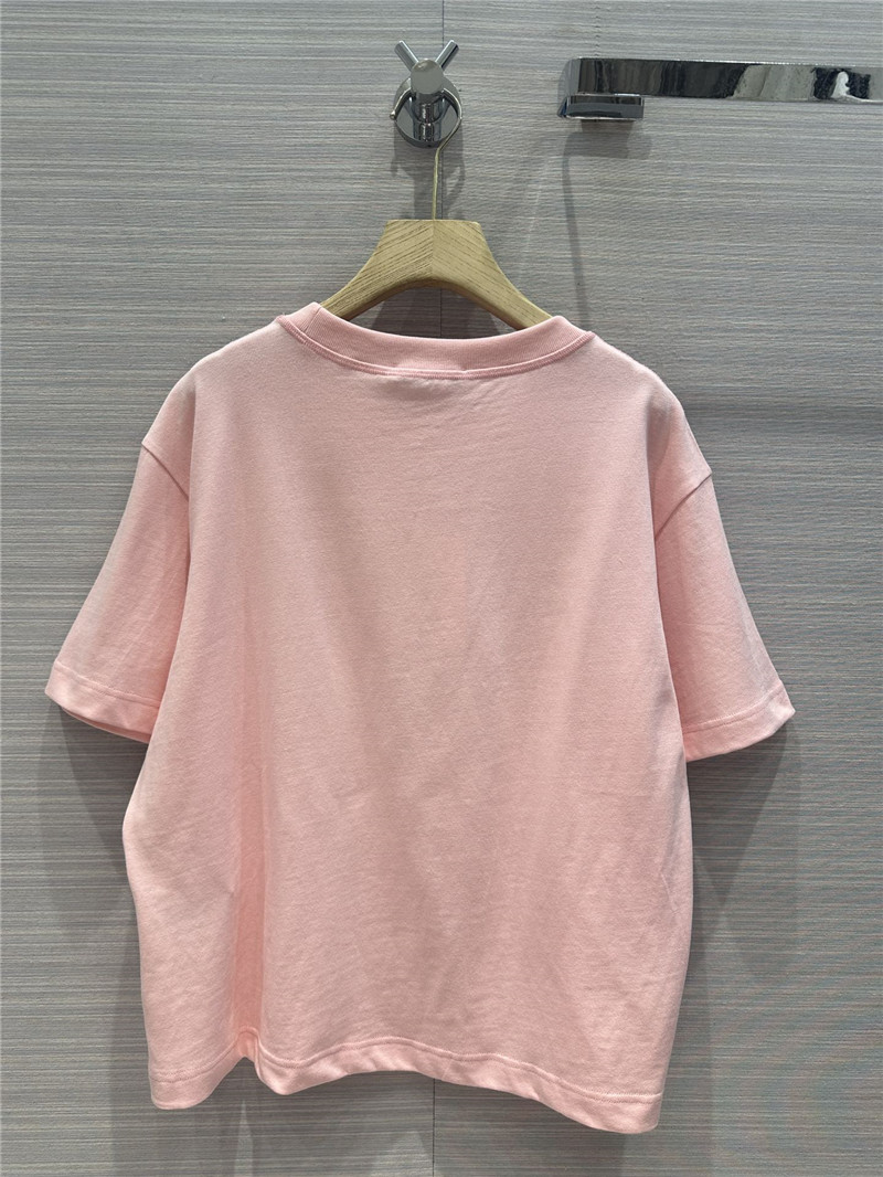 acne studios foam monogram T-shirt replica clothing sites
