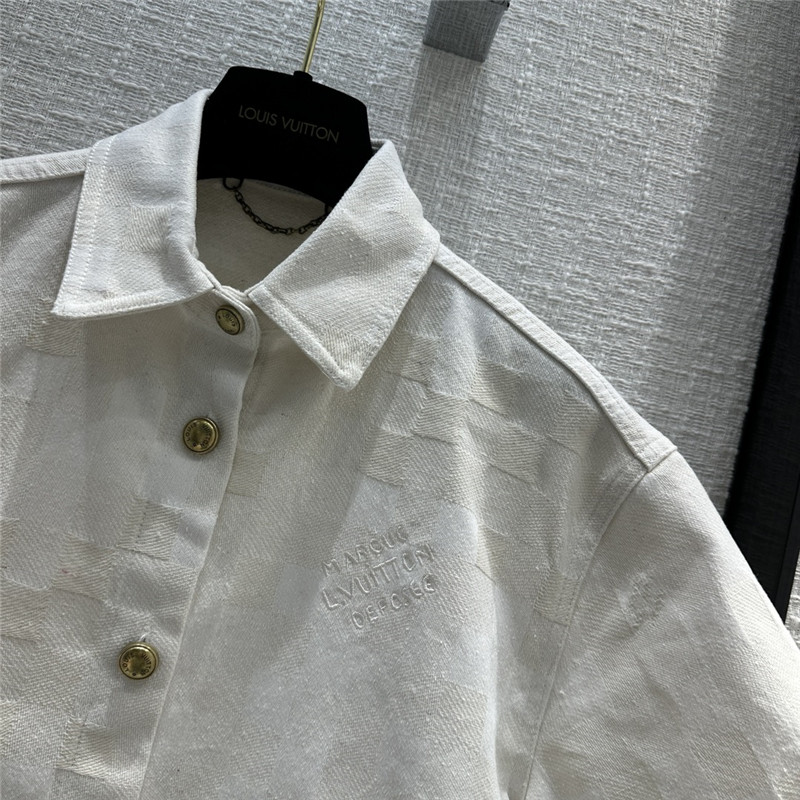 l0vis Vvtt0n lv short sleeve denim jacket replicas clothes
