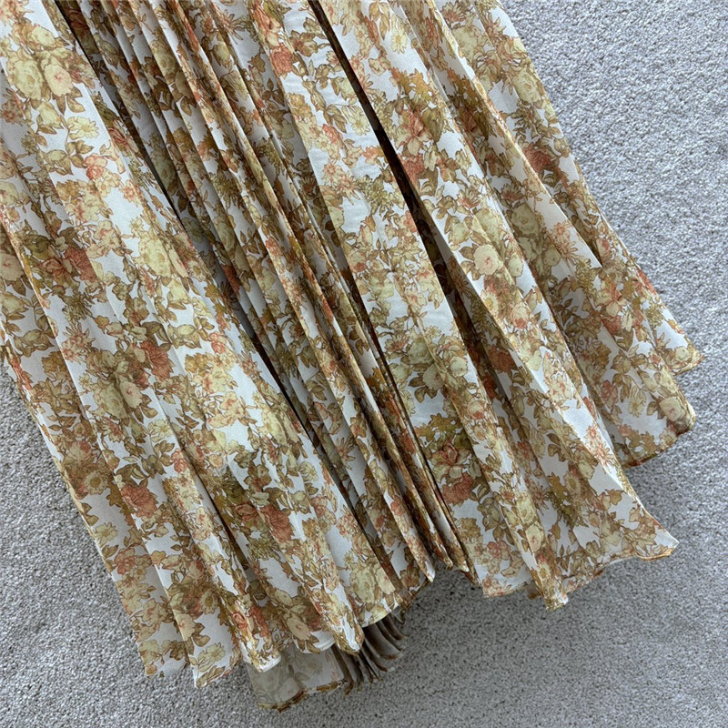Ce1i*e irregular pleated long skirt replicas clothes