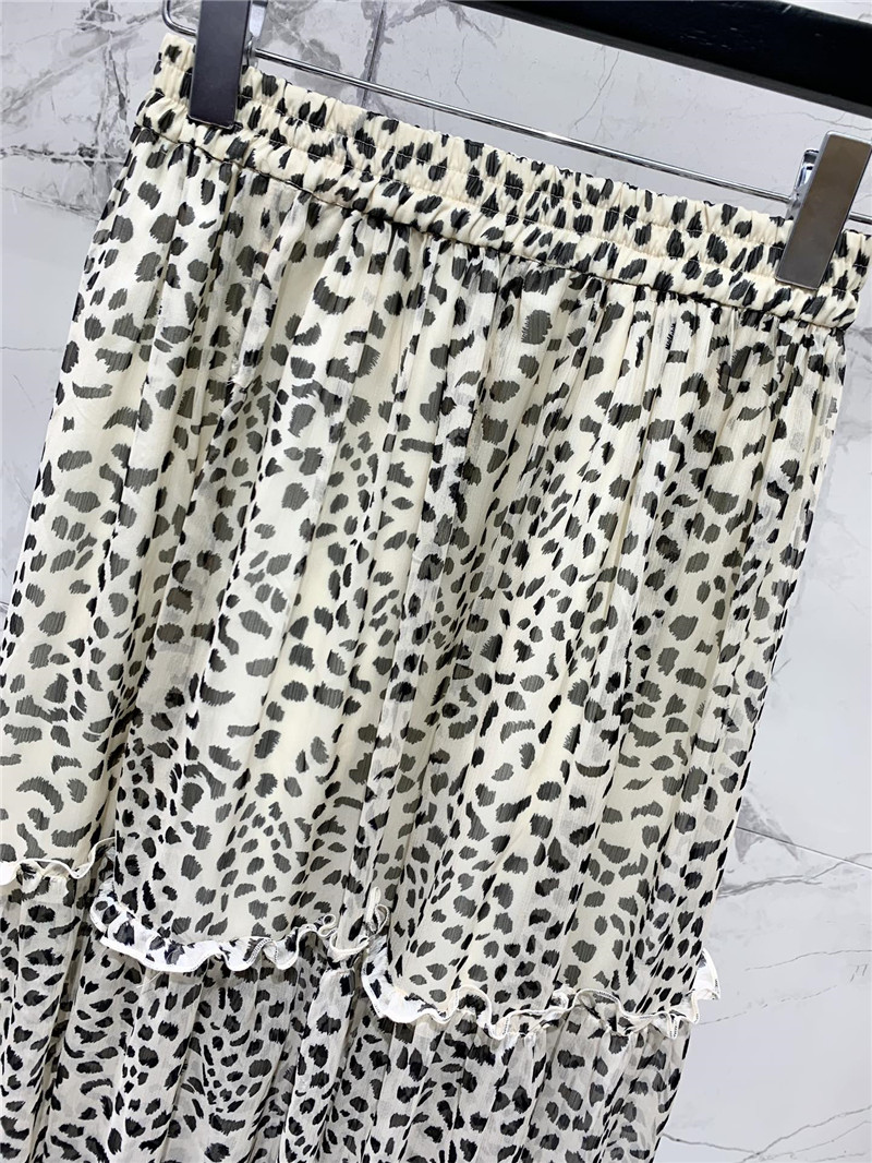Y51 leopard print holiday oversized skirt replica clothing sites