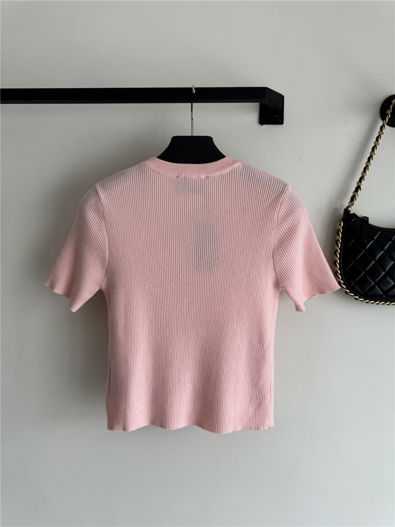 Pra*a new knitted short sleeve replica clothing sites