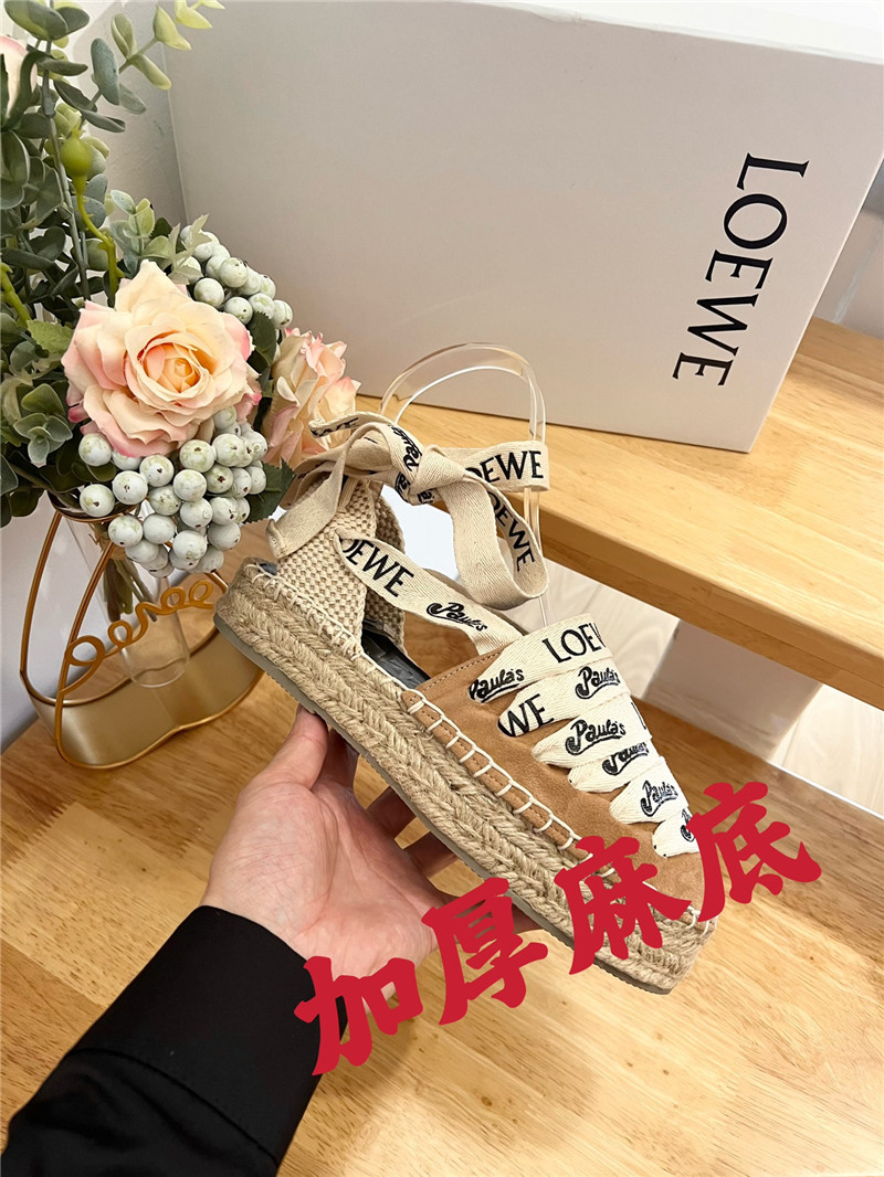 L0ew* espadrilles with rope sandals