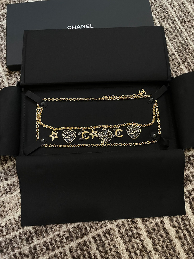 Ch**el multi-element waist chain