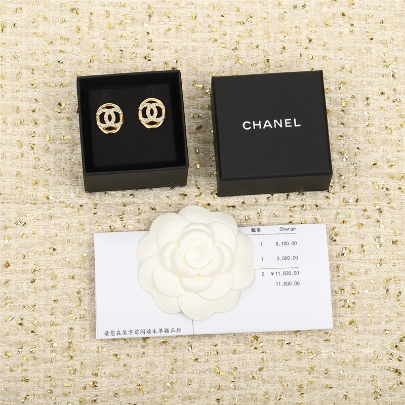 Ch**el handmade earrings