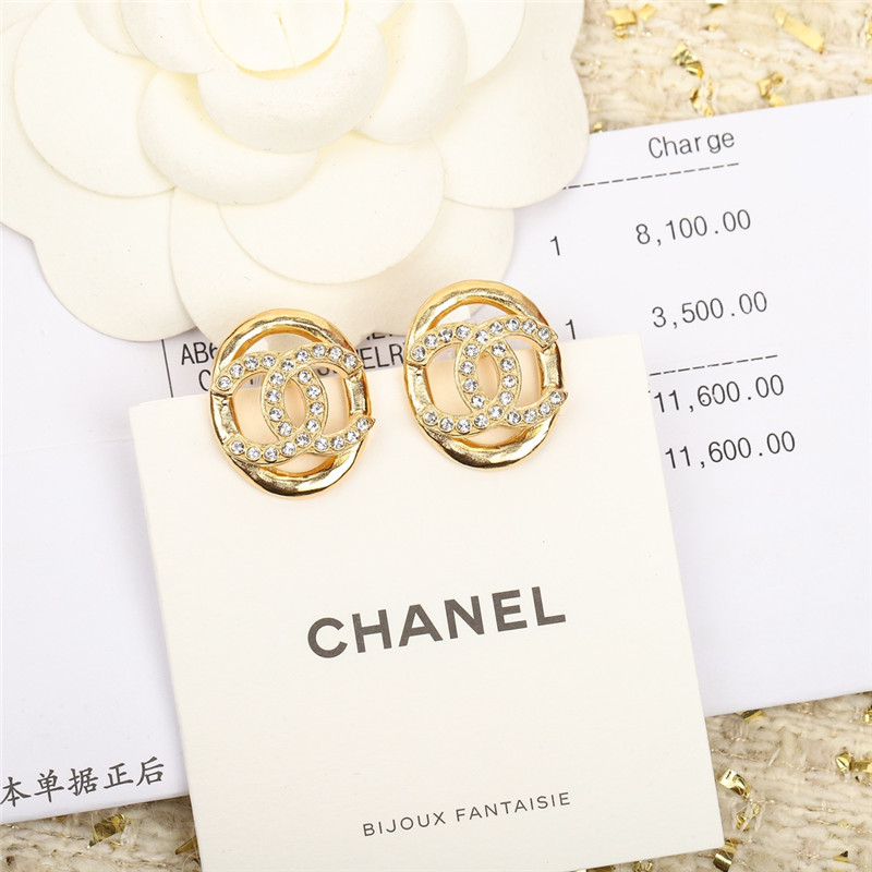 Ch**el handmade earrings